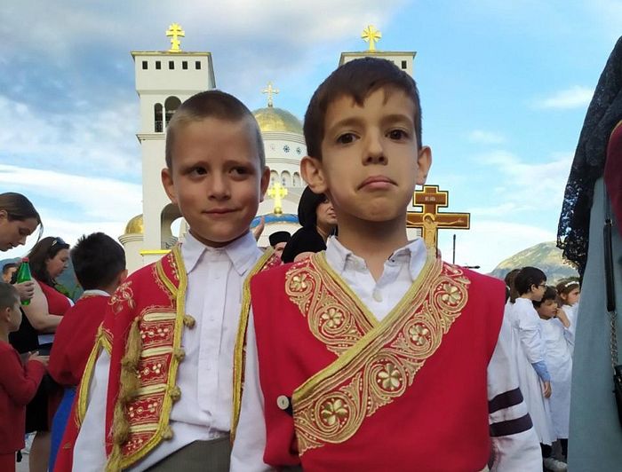 В Черногории прошел крестный ход в честь святого Иоанна-Владимира