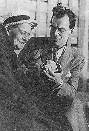 Мария Павловна с сыном Леннартом, 1947 год