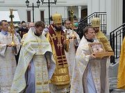 Патриарший экзарх Западной Европы возглавил торжества по случаю престольного праздника храма Всех святых в Страсбурге
