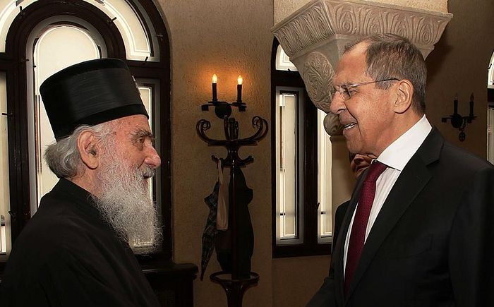 Глава МИД России встретился с Предстоятелем Сербской Православной Церкви
