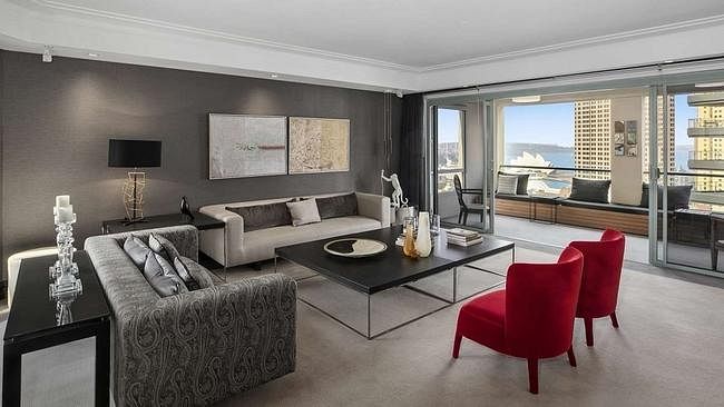 The inside of the Archdiocese's apartment. Photo: news.com.au
