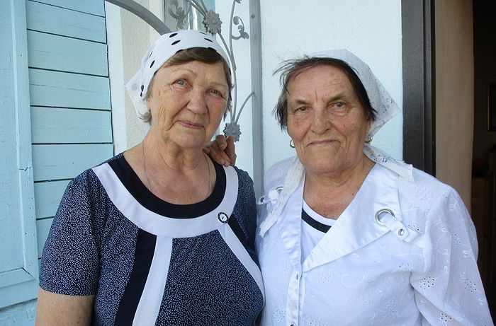 ​Nina Ivanovna and Valentina Ivanovna from Dmitrievka