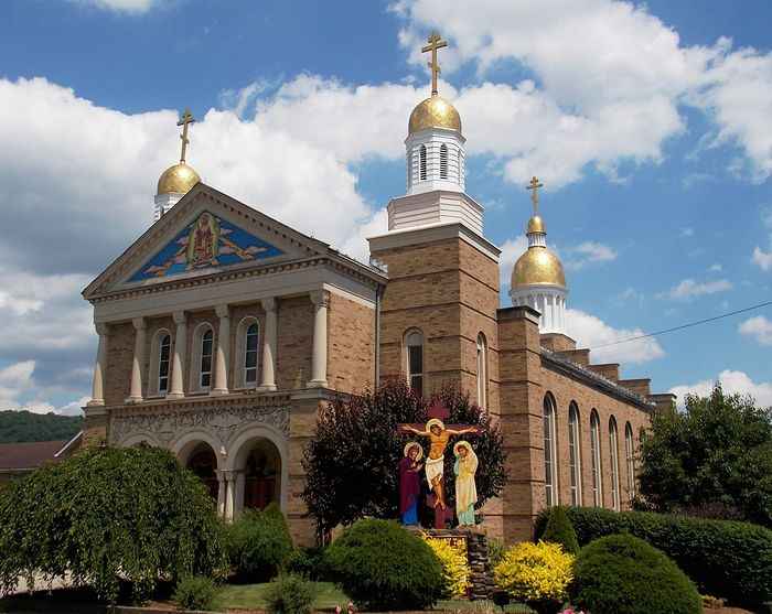 Christ the Savior Cathedral and seminary in Johnstown, Pennsylvania, of the ACROD Diocese, shares a name with the Cathedral in Uzhhorod, Transcarpathia. Photo: wikimedia.org