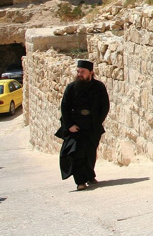 Монах Николай (Муромцев) на Святой Земле