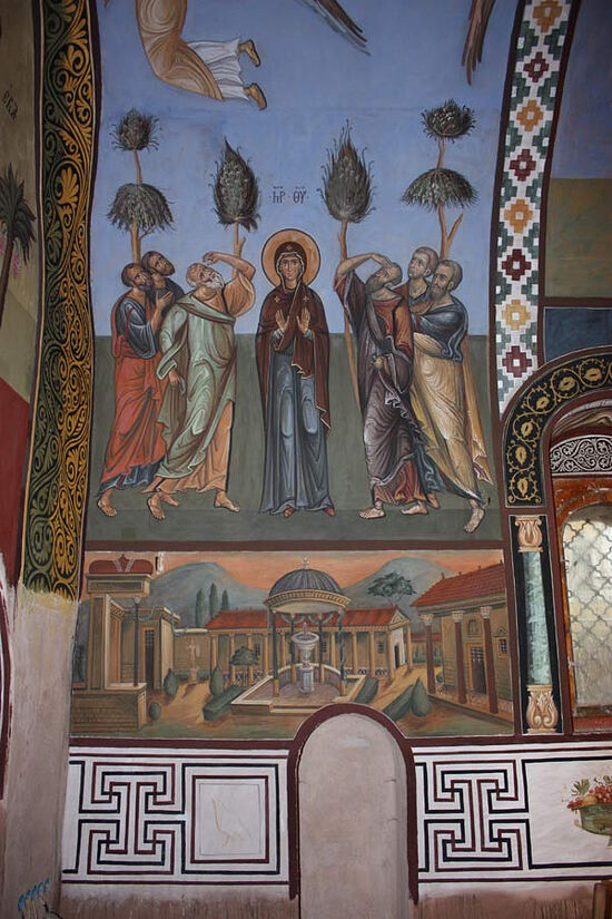 Frescos of the Church of the Three Holy Hierarchs at Kulishki