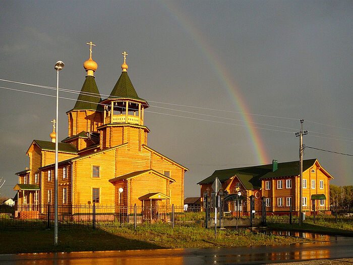 Храм в честь прп. Сергия Радонежского в Верхней Верее