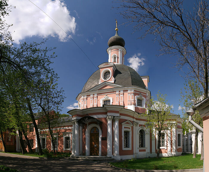 The Church of St. Catherine In-the-Fields. The OCA representation in Moscow.