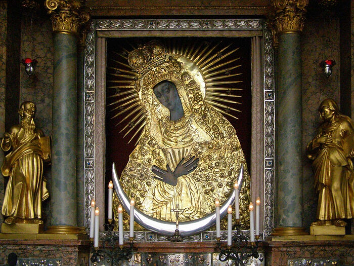 The “Gate of Dawn”” icon of the Mother of God.