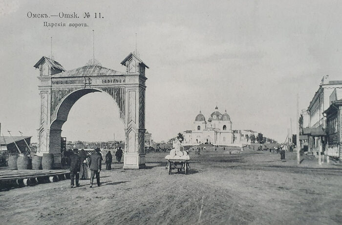 Царские ворота, 1891 год (фото: Исаак Кесслер)