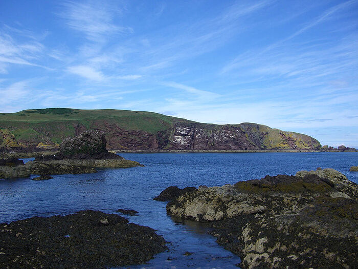 St. Abb's Head seen from the south.