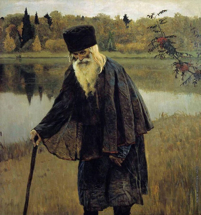 М. Н. Нестеров, «Пустынник» (1888-1889)