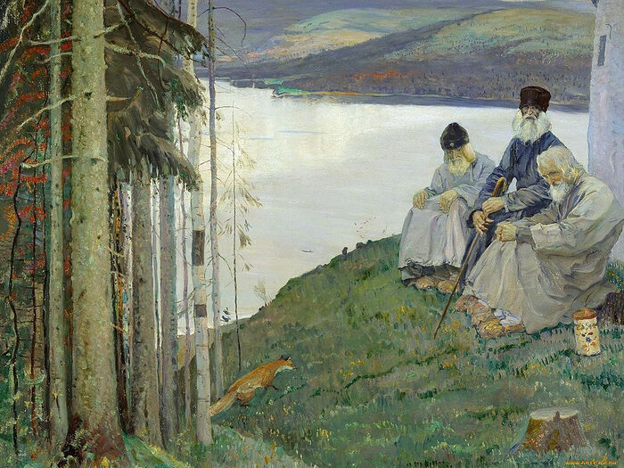М. Н. Нестеров, «Лисичка» (1914)