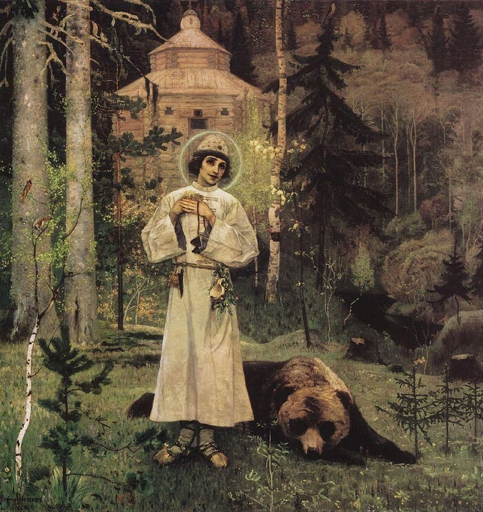М. Н. Нестеров, «Юность преподобного Сергия» (1892–1897)