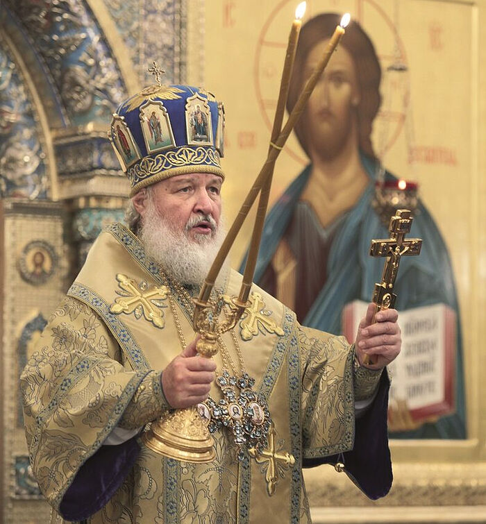 Служение Святейшего Патриарха Кирилла в Зачатьевской обители