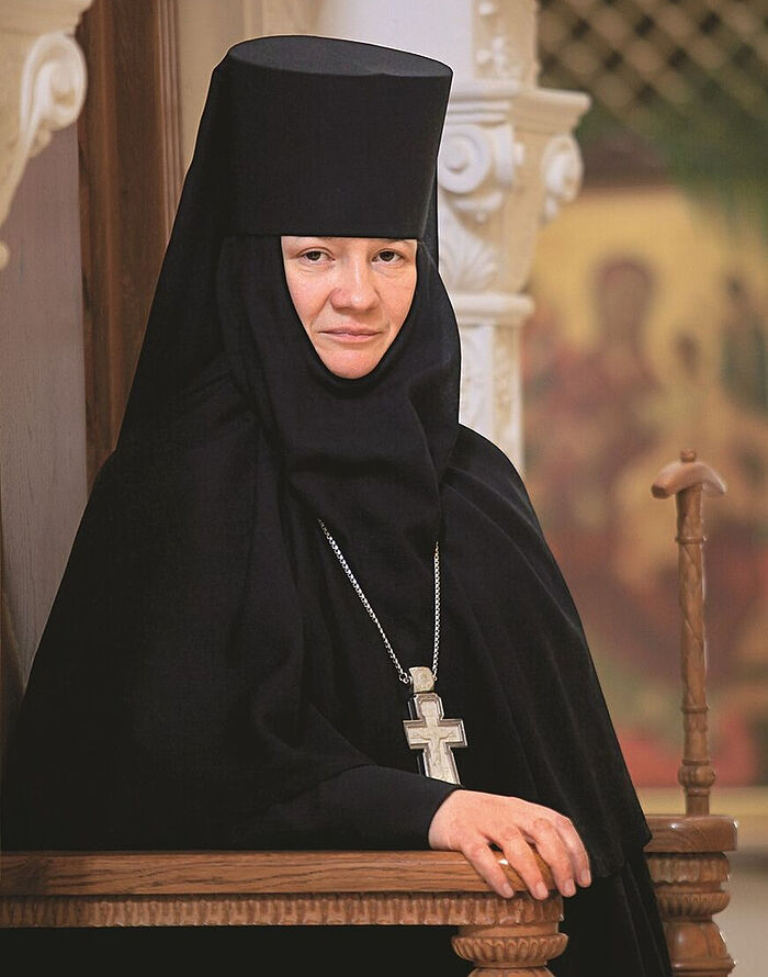 Настоятельница Зачатьевского монастыря игумения Иулиания (Каледа)