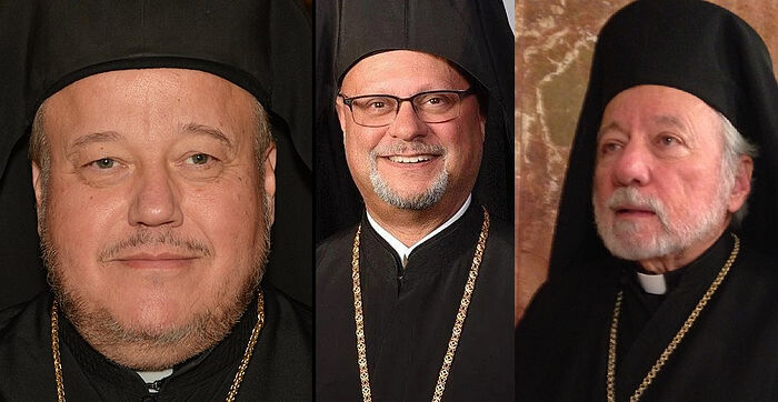 Archimandrites Timothy, John, and Spyridon