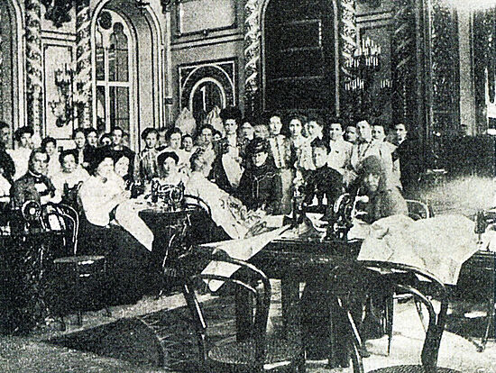 1904. Мастерская в Кремле
