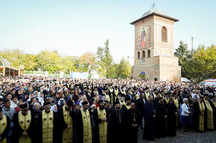 From last year's St. Demetrius the New pilgrimage in Bucharest. Photo: basilica.ro