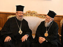 Abp. of Cyprus to Pat. Bartholomew: Russian Church has no right to complain about interference in Ukraine