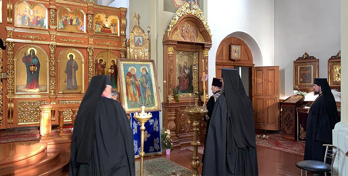 In Annunciation Monastery, Lyady