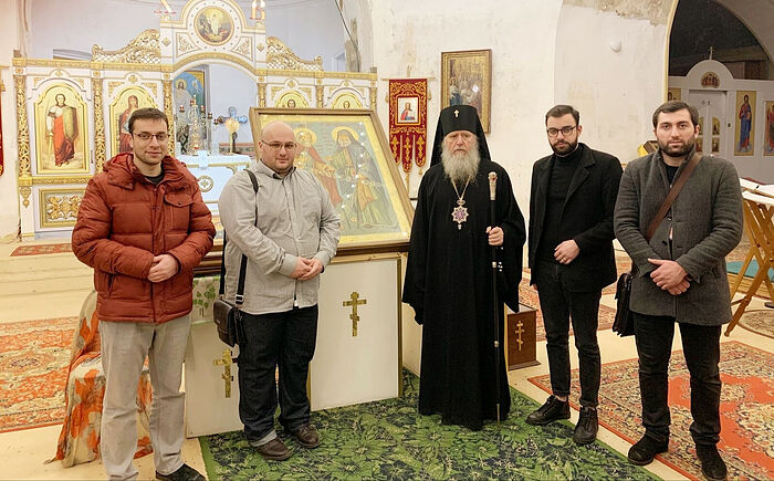 The creative team for the films with Archbishop Dimitry (Drozdov)