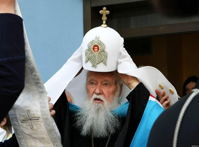 Лидер украинских раскольников – бывший митрополит Филарет Денисенко