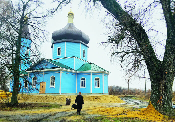 Храм великомученика Димитрия Солунского, в котором служил священник Василий Ивлев. Церковь восстановлена в 2020 году