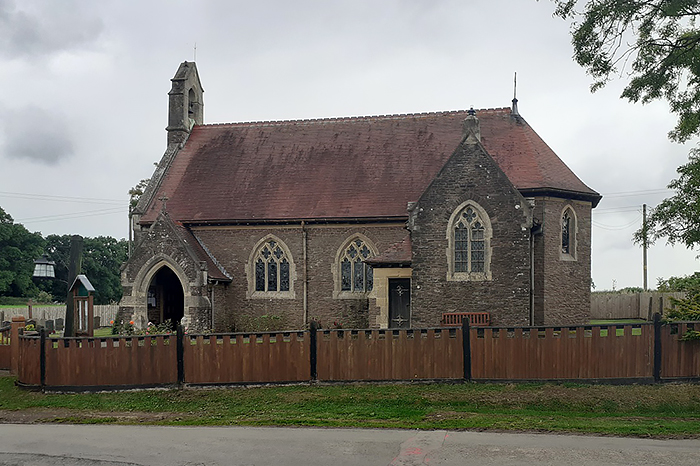 Церковь св. Дубрикия и Всех святых в Хэмниш-Клиффорде, Херефордшир (фото любезно предоставлено Revd. Rufus Noy)