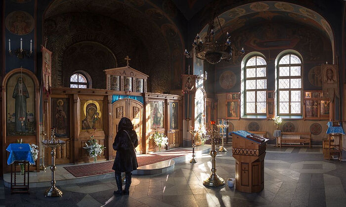 The Church of St. Mitrophan of Voronezh, Moscow.