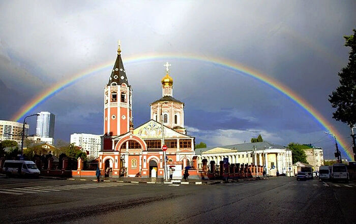 Свято-Троицкий кафедральный собор в городе Саратове