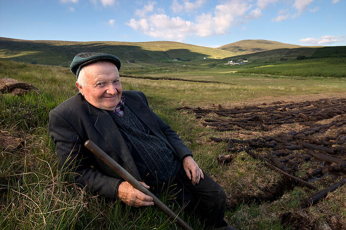 Ирландский фермер. Фото: Jim Richardson
