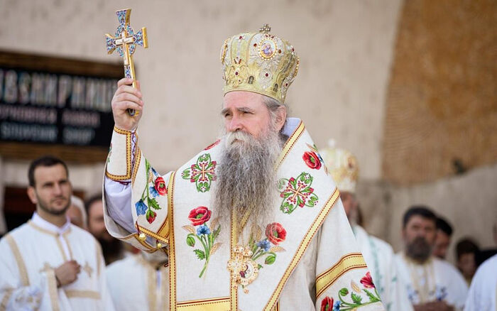 His Grace Bishop Joanikije of Budimlja and Nikšić, the administrator of the Metropolis of Montenegro of the Serbian Orthodox Church. Photo: pravoslavie.ru