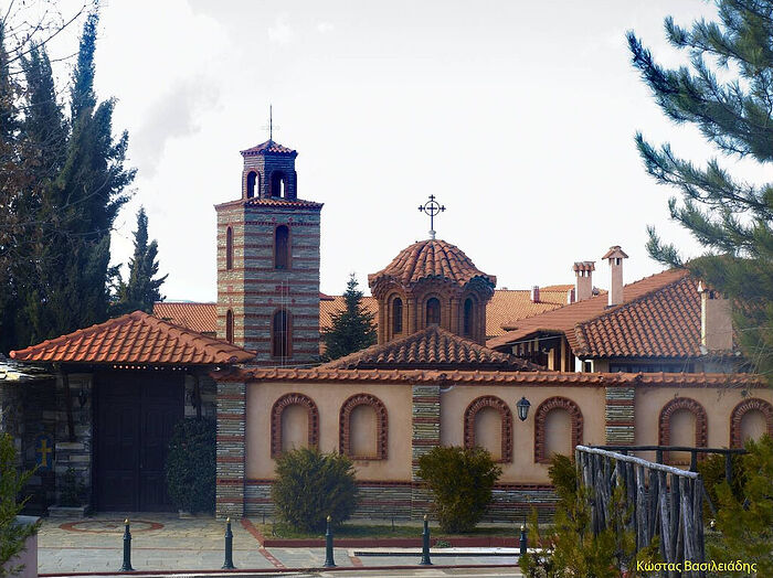 The Monastery of the Dormition in Mikrocastro. Photo: johnsanidopoulos.com