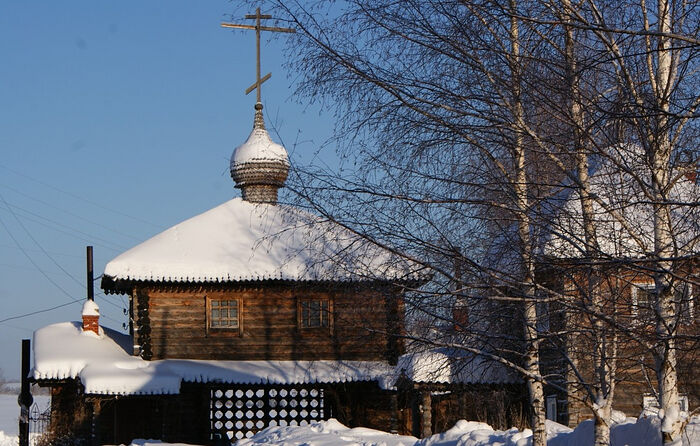 Winter in the Kazan-St. Tryphon Hermitage