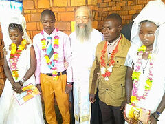 80 Baptisms and 2 weddings celebrated in Tanzania