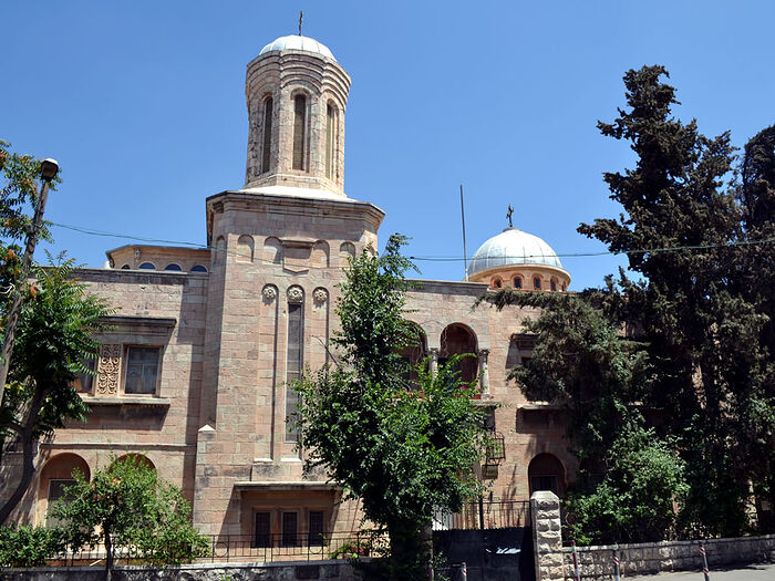 The Romanian Orthodox church in Musrara, Jerusalem. Photo: bisericaromaneascadelaierusalim.ro