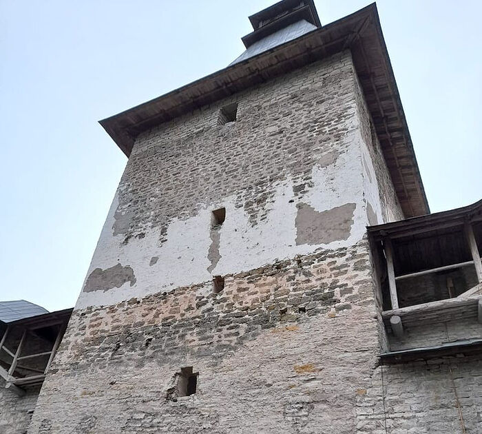 «АСМ Групп» совместно с институтом «Псковгражданпроект» занимается комплексными проектами реставрации на территории Псково-Печерского монастыря