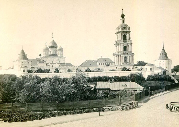 Новоспасский монастырь. 1900–1910 гг.