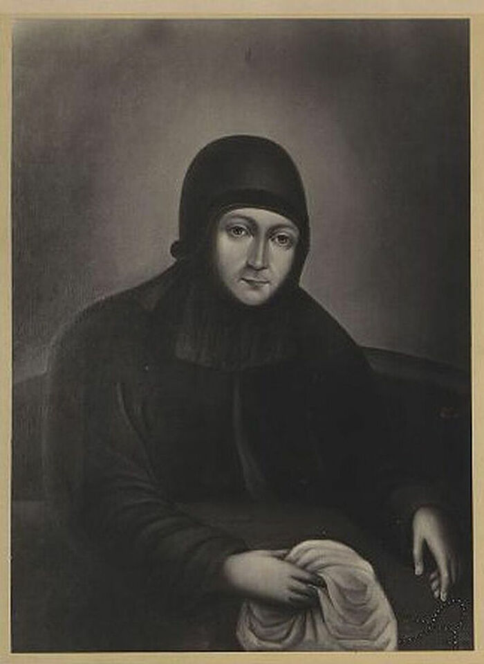 Досифея (в миру Августа Алексеевна Тараканова). Фотография К.А. Фишера. 1900-е гг.
