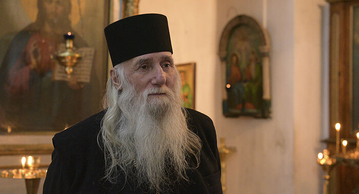 Fr. Vissarion Apliaa, the head of the self-declared "Abkhazian Orthodox Church." Photo: sputnik-abkhazia.ru