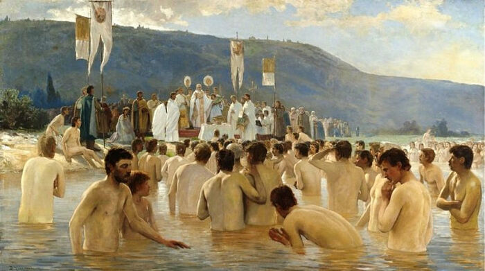 “The Baptism of Rus’” by V. Navozov