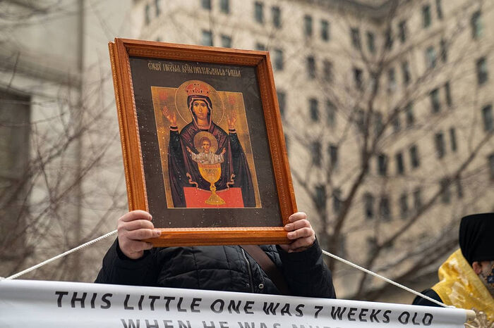 Photo: Orthodox Christians Pro-Life