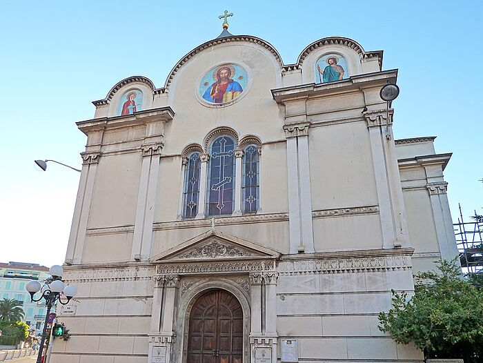 The Church of Sts. Nicholas and Alexandra in Nice, France. Photo: Wikipedia
