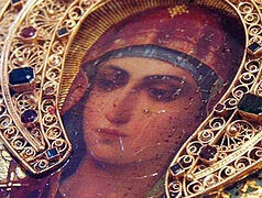 Wonderworking Softener of Evil Hearts Icon sheds blood-like tears on Pascha and Theophany