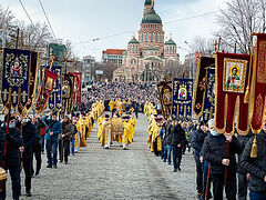 Cross processions held in several Ukrainian dioceses on Sunday of Orthodoxy (+VIDEO)