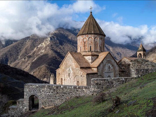 Dadivank Monastery in Nagorno-Karabakh. Image: Hrair Hawk Khatcherian