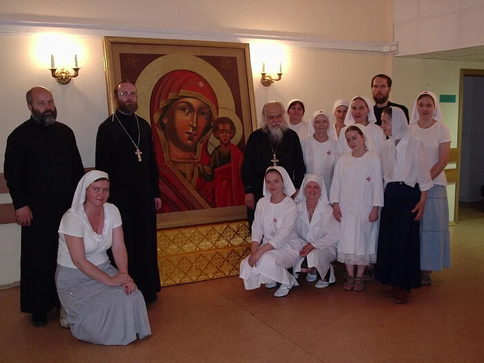 С епископом Пантелеимоном, 2010 г.