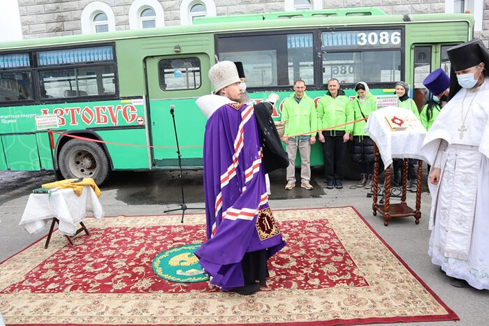 В Петропавловской епархии запустили «Автобус милосердия»
