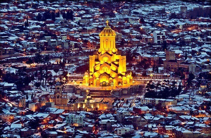 Holy Trinity Cathedral, Tbilisi. Photo: Facebook