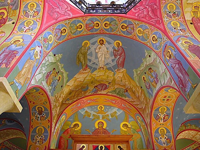 Преображенский храм Покровского монастыря, Бюсси, Франция